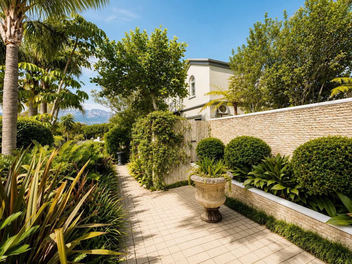 Constantiaberg Eco Villa walkway