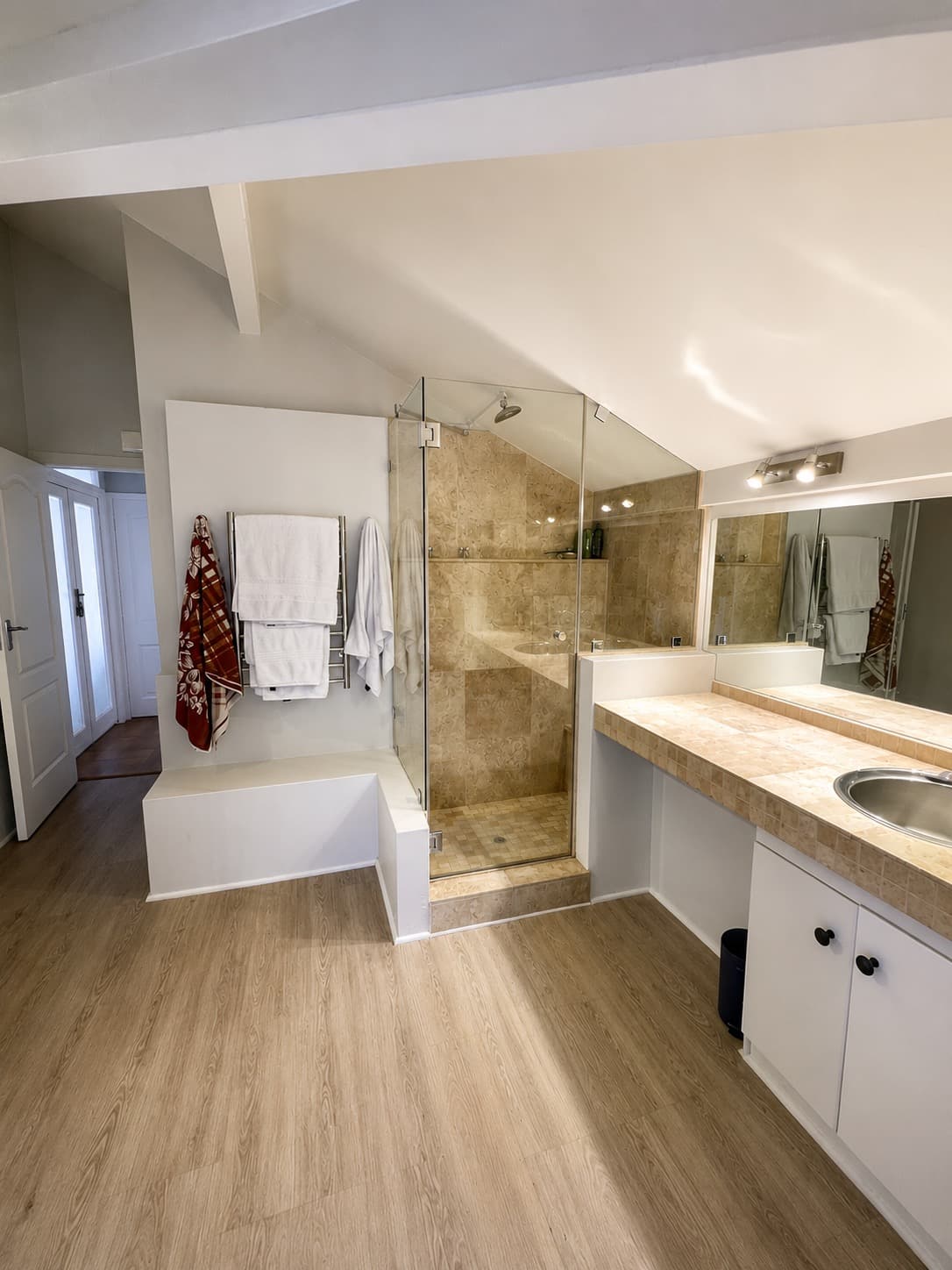 The Flat bathroom detail