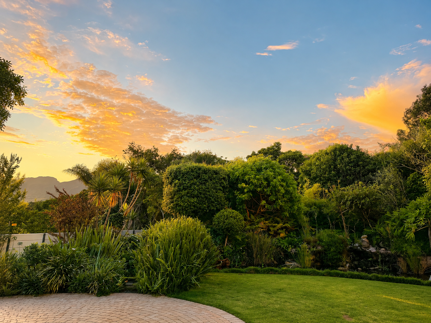 Constantiaberg Eco Villa garden